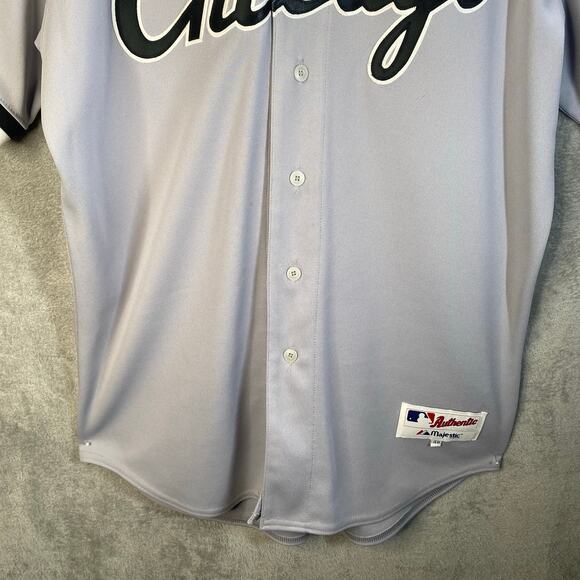 Chicago White Sox Keegan #22 MLB Majestic Authentic‎ Baseball Jersey Gray - Picture 6 of 16
